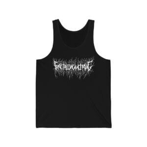 Black Metal Jersey Tank