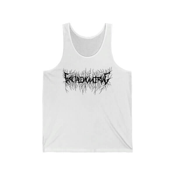 Black Metal Jersey Tank - Image 2