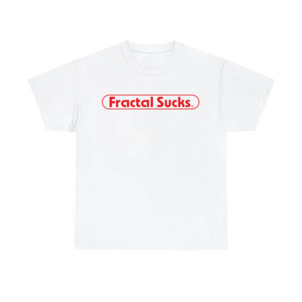 Fractal Sucks Tshirt - Image 2