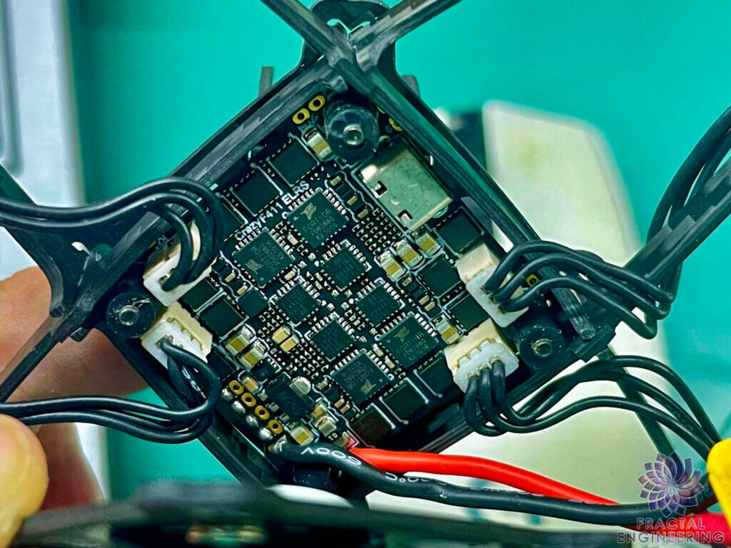 Even with plugs if you place the VTX in the cam pod